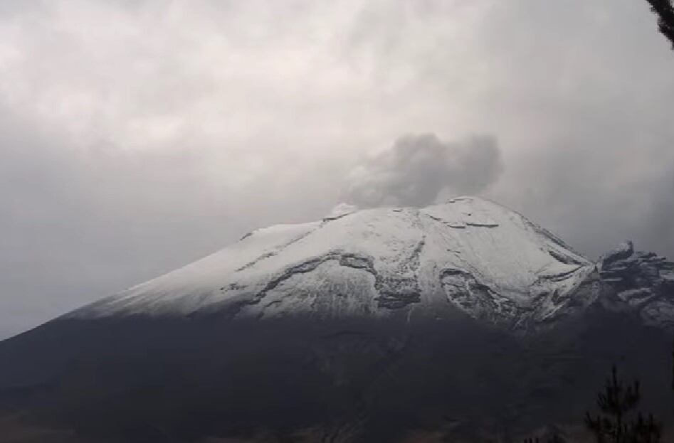 Volcán Popocatépetl el 13 de septiembre