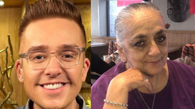 Daniel Bisogno y su mamá