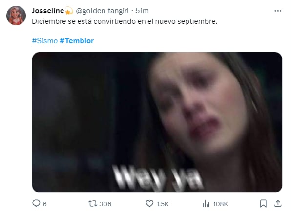 Memes por el sismo del 14 de diciembre
