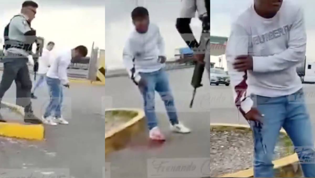 Trailero baleado por elementos de la Guardia Nacional