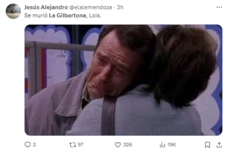 Memes despidiendo a La Gilbertona recordando su peculiar sentido del humor