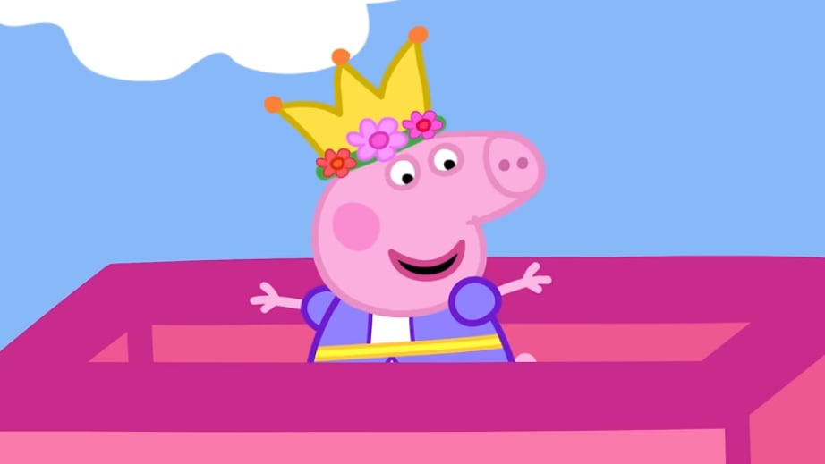 Peppa pig por el Día del Pato Donald