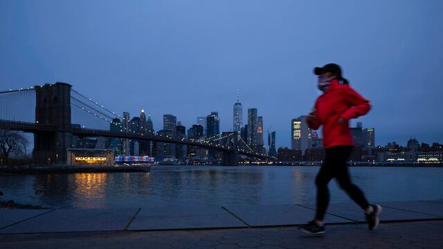 Corredora en Nueva York