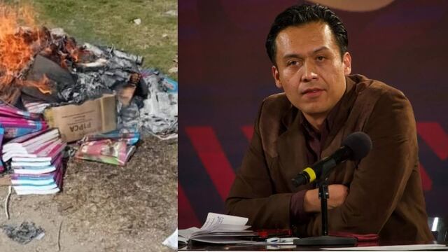 Marx Arriagay los libros quemados de la SEP