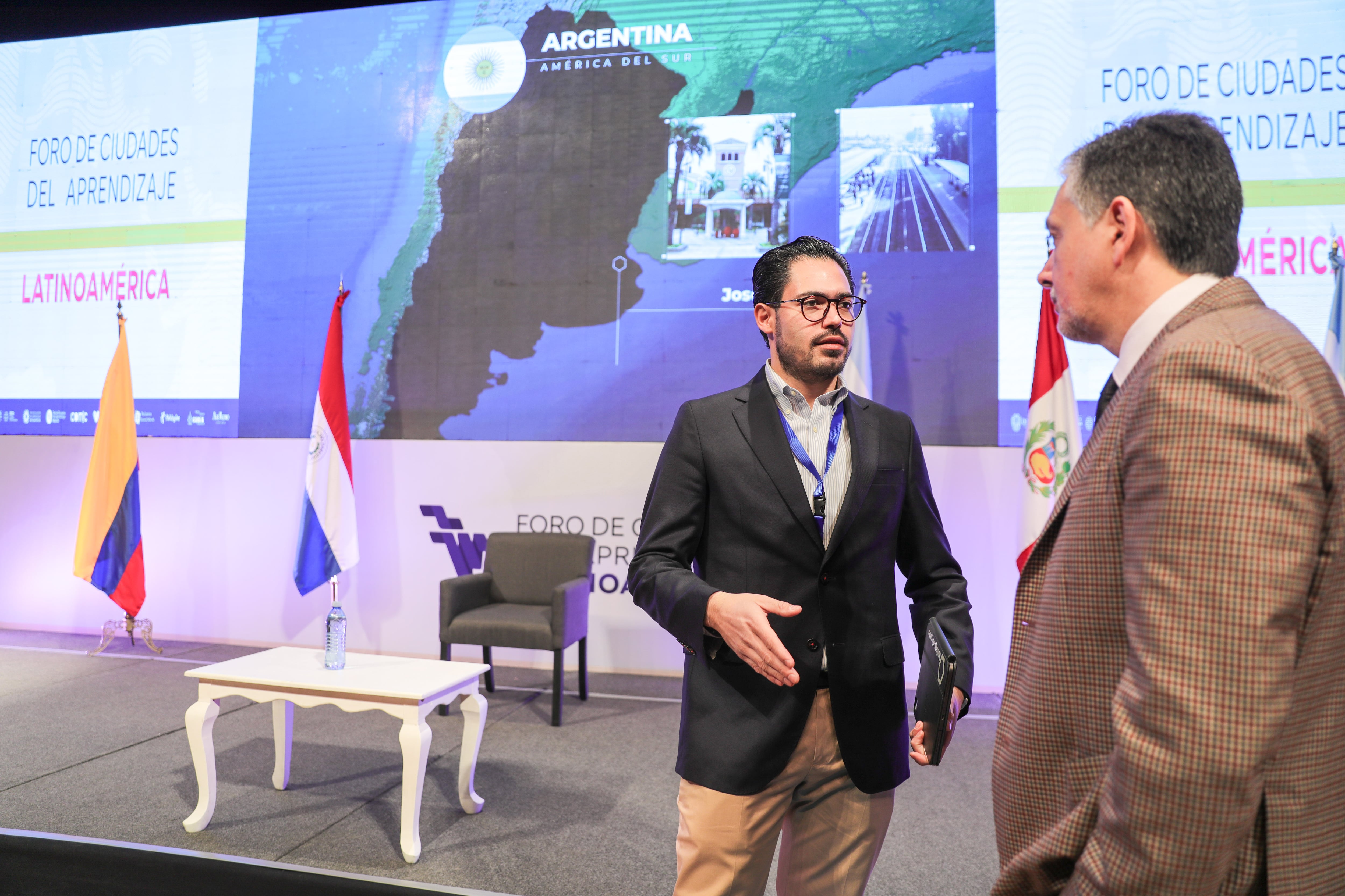 David de la Peña Marroquín en el Foro de Ciudades del Aprendizaje Latinoamérica