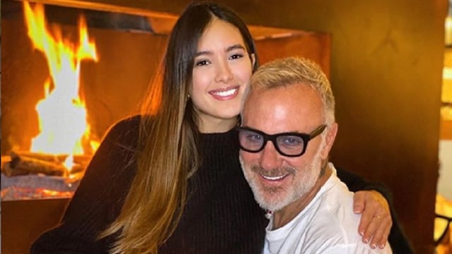 Gianluca Vacchi y Sharon Fonseca