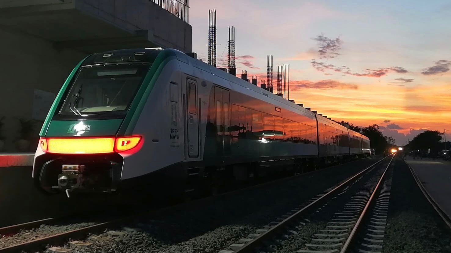 Tren Maya: convoy donde viajaba AMLO se detuvo por más de una hora; esto pasó