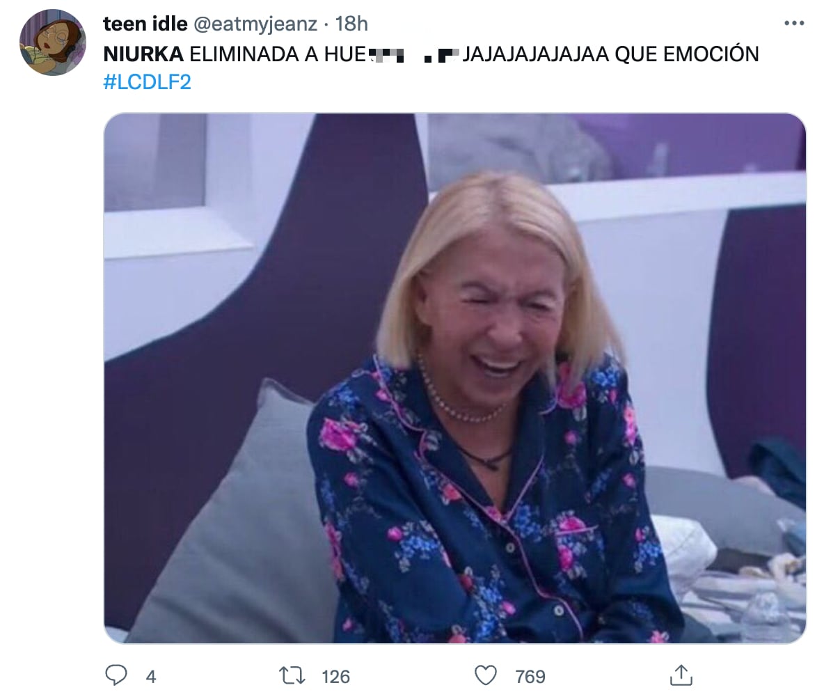 Los seguidores de LCDF celebraron la salida de Niurka