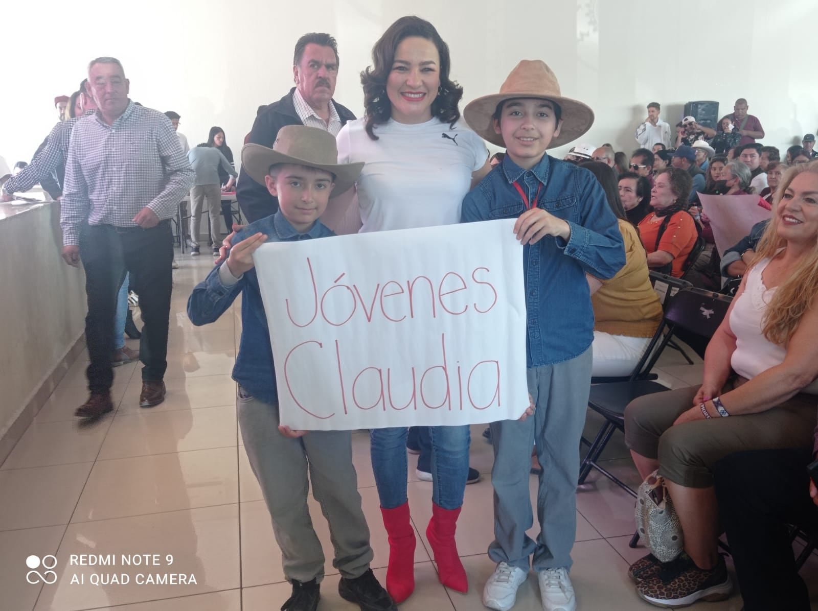Asamblea de Aguascalientes en apoyo a Claudia Sheinbaum