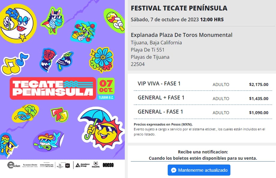 Tecate Península 2023