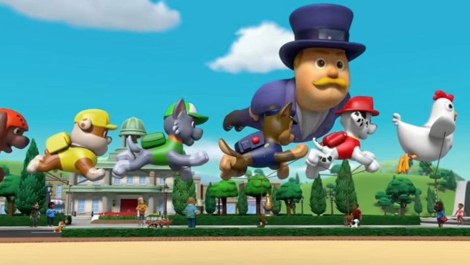Paw Patrol por el Día del Globo Aerostático