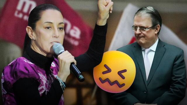 Claudia Sheinbaum puso en su lugar a Marcelo Ebrard