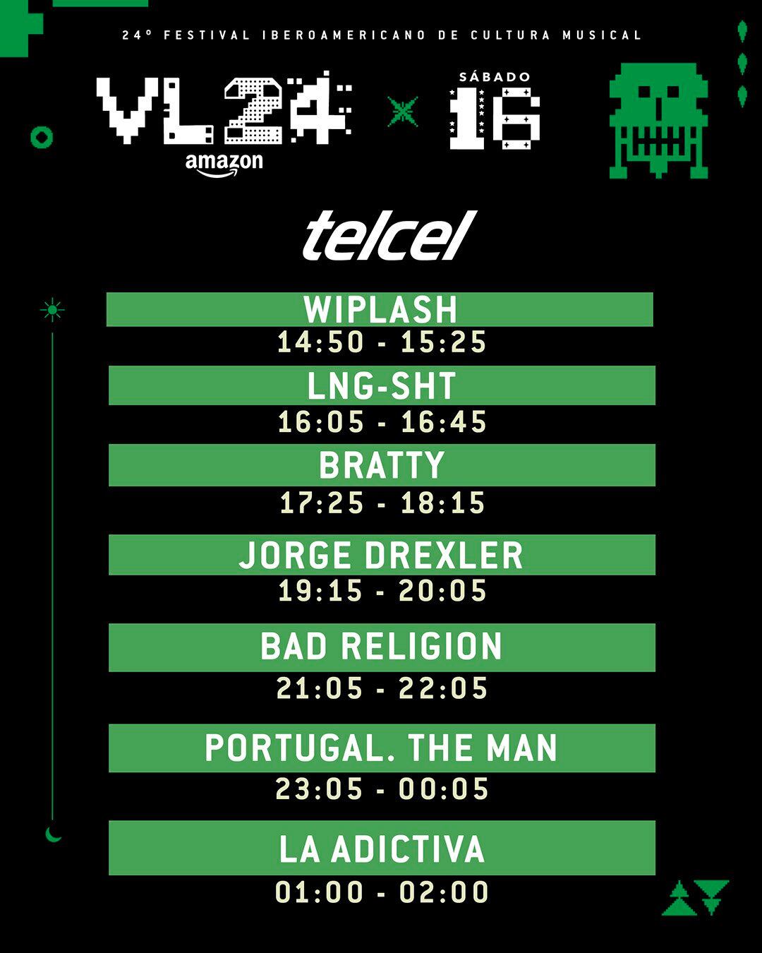 Vive Latino 2024: Artistas y horario para los escenarios Little Caesars y Carpa Intolerante del 16 y 17 de marzo