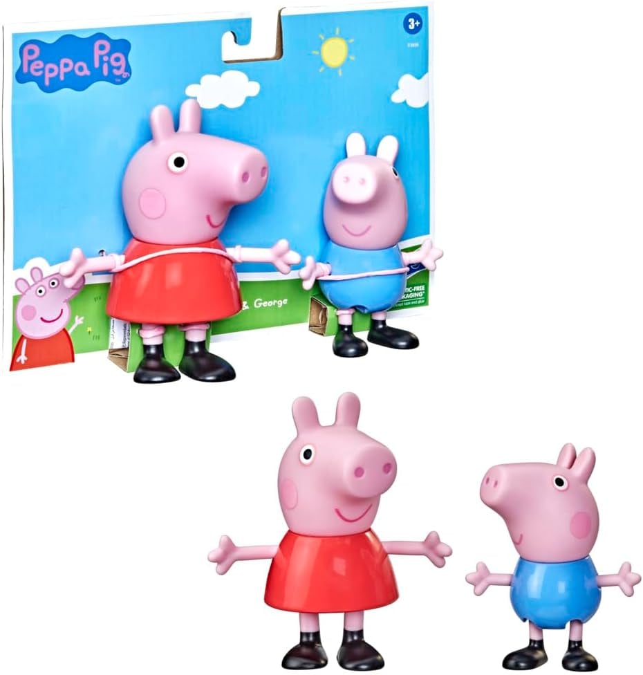 Set Peppa Pig y George