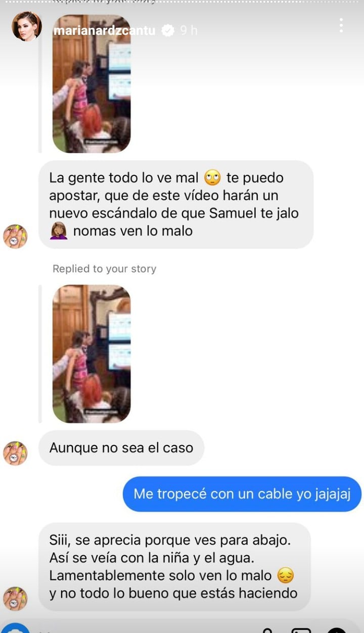 Chat Mariana Rodríguez