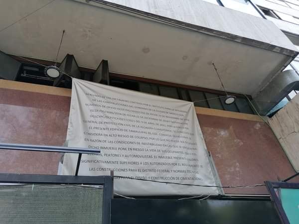 Plaza Condesa Todo apunta a que ya inició su demolición