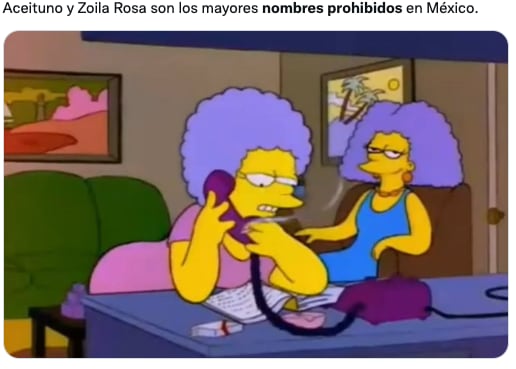 Memes de los nombres prohibidos en México