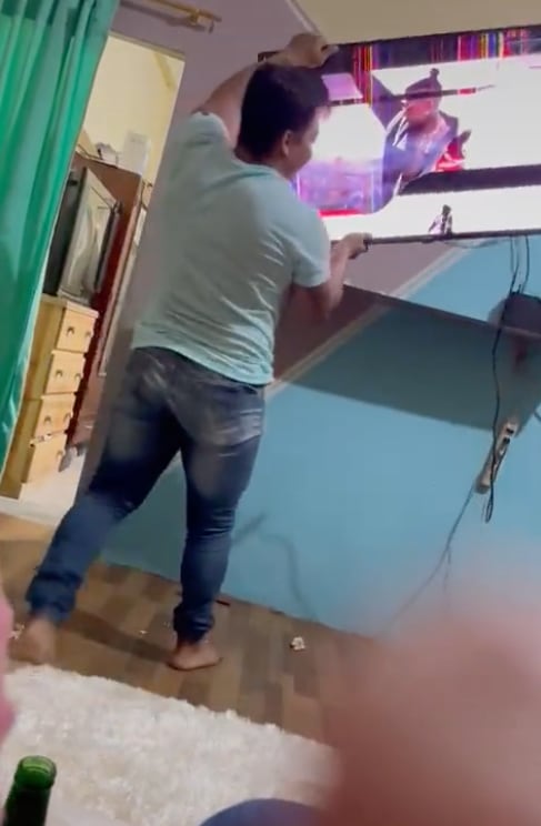 Baile en TikTok termina mal