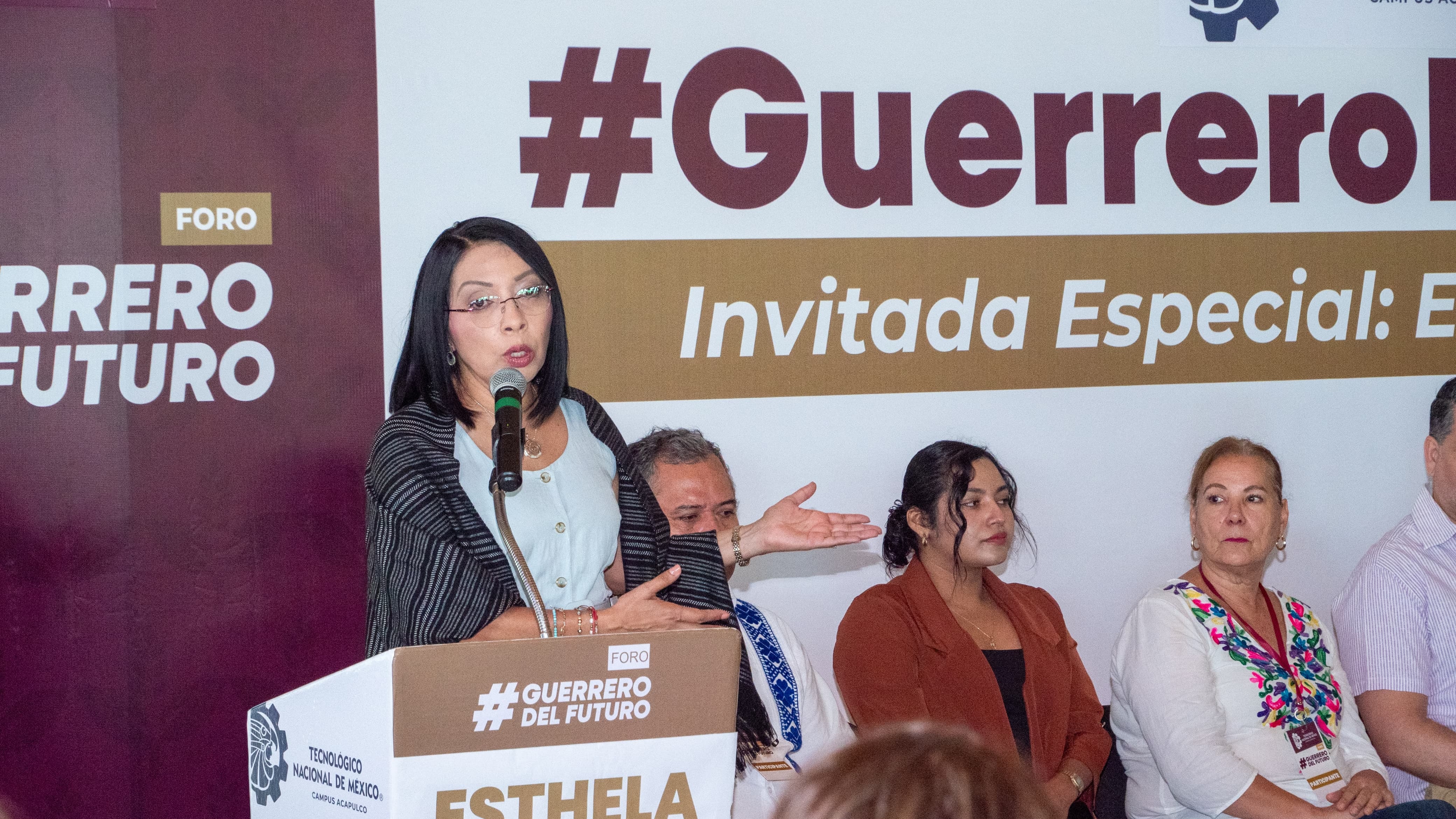 Esthela Damián plantea responsabilidad financiera y cero nuevos impuestos en Guerrero del Futuro
