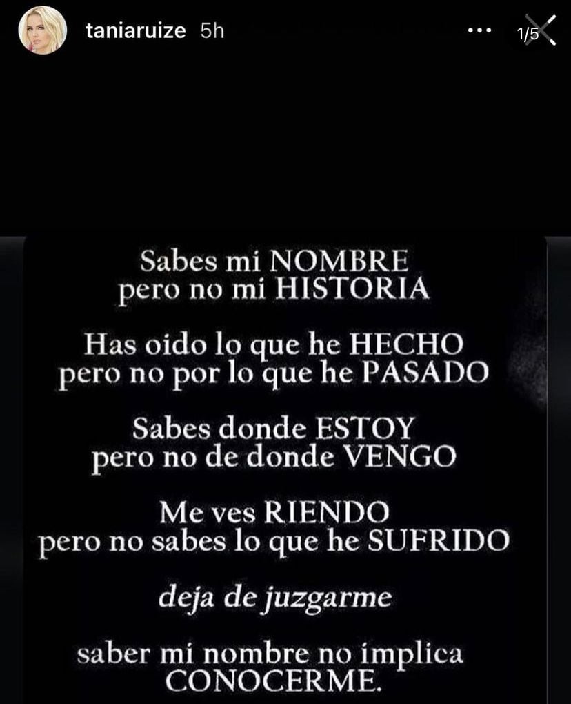 Historia de Tania Ruiz