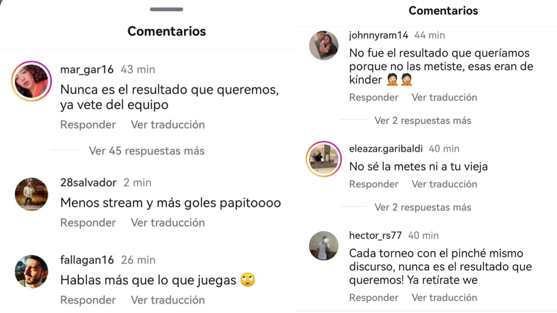 Reacción de los fans ante el mensaje de Chicharito.