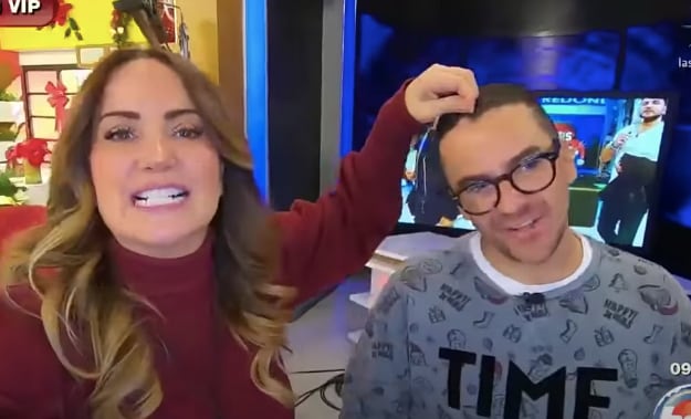 Andrea Legarreta y Mauricio Mancera