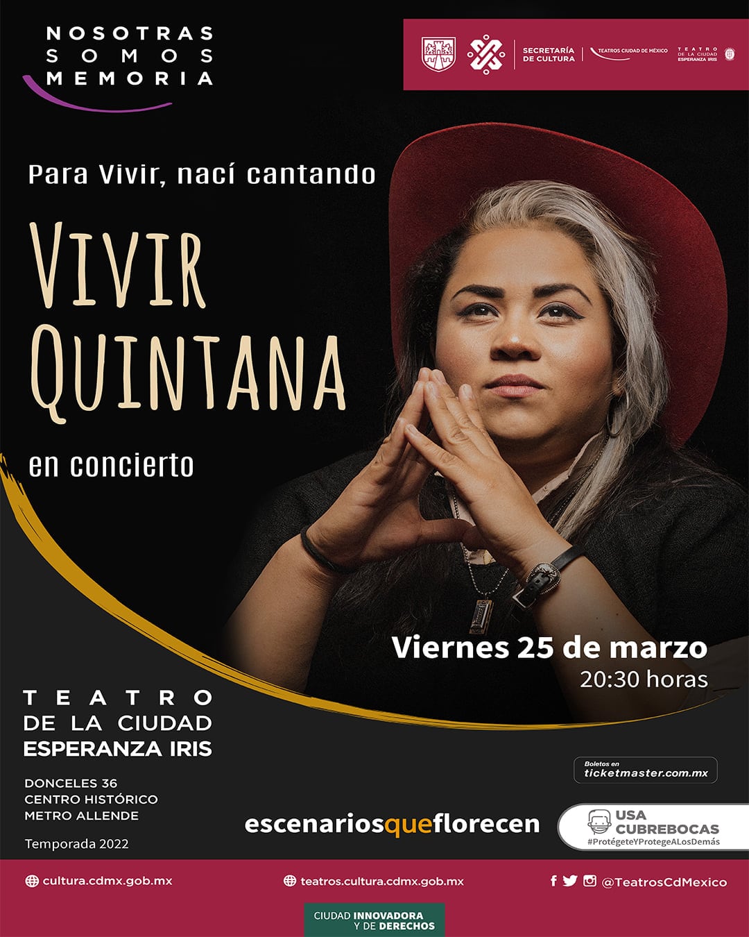 Concierto de Vivir Quintana