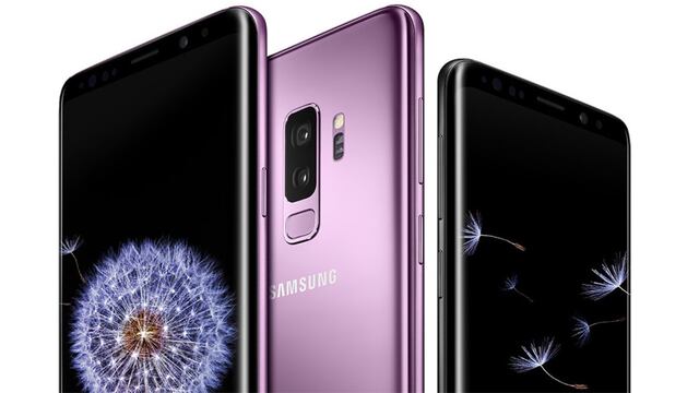 Galaxy S9+ de Samsung.