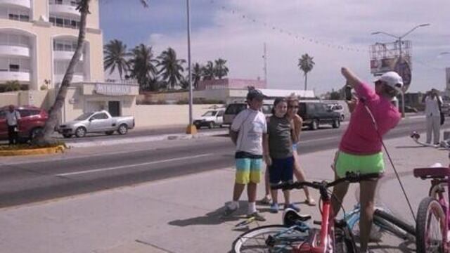 Se hacen fotos donde capturaron a "El Chapo" Guzmán