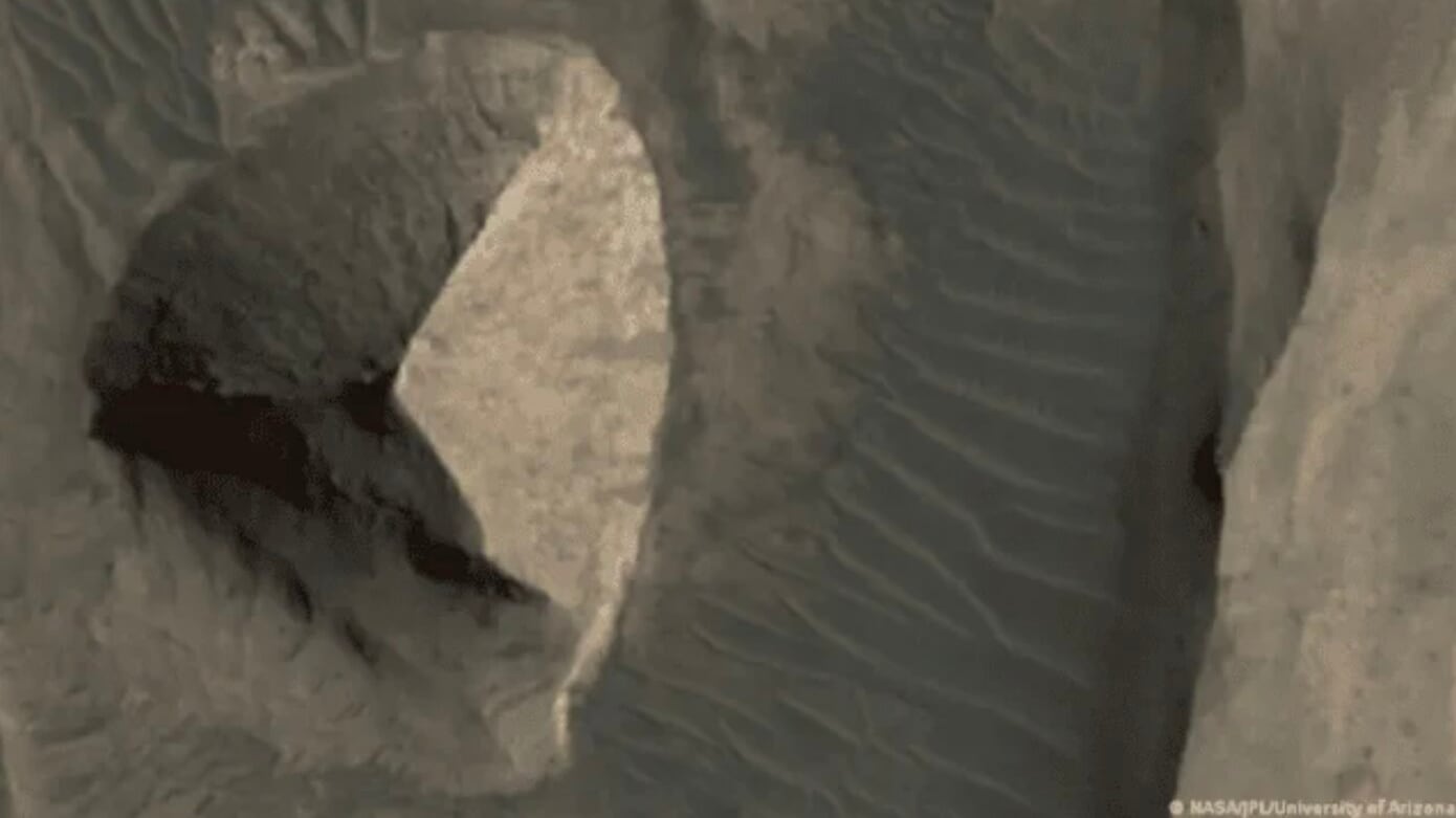 Hallazgo en Marte recuerda a pirámides de Teotihuacán y Egipto