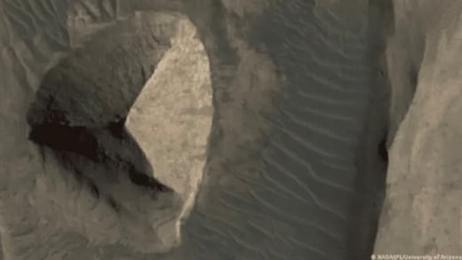 Hallazgo en Marte recuerda a pirámides de Teotihuacán y Egipto