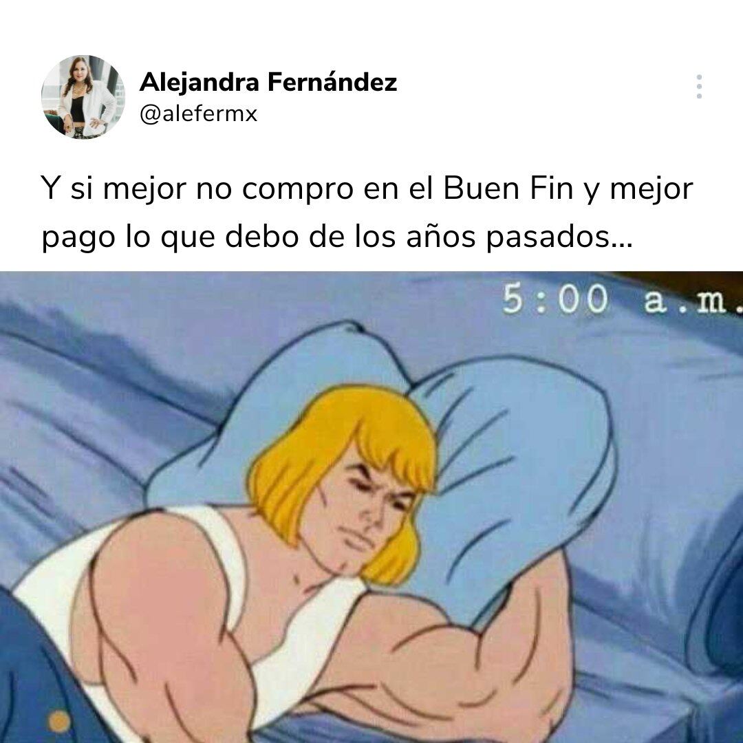 Los mejores memes de El Buen Fin 2023