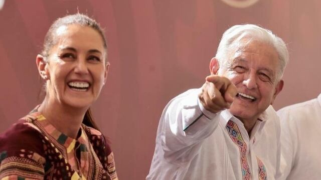 AMLO y Claudia Sheinbaum