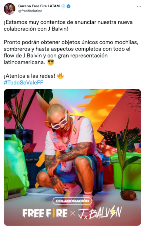 Free Fire x J Balvin