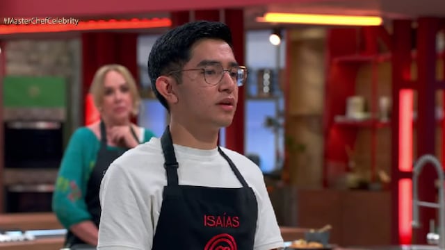 Isaías Espinoza fue el octavo eliminado de MasterChef Celebrity 2025