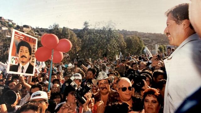 Colosio en Lomas Taurinas, marzo de 1994