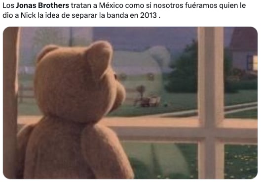 Los memes de la cancelación de los conciertos de los Jonas Brothers en México