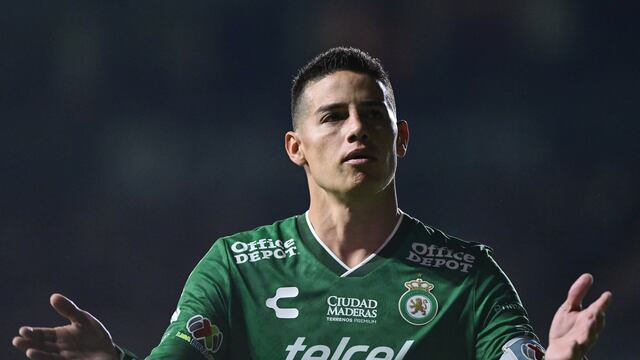 James Rodríguez, jugador del Club León.