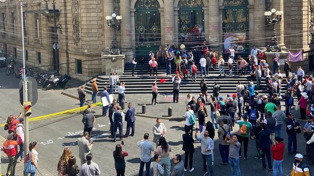 Congreso de la CDMX tras manifestación trans