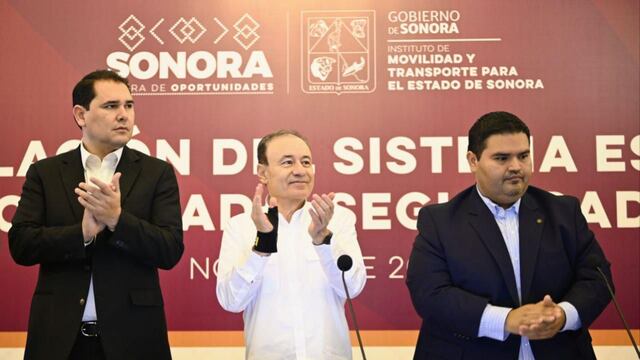 Alfonso Durazo instala el Sistema Estatal de Movilidad y Seguridad Vial