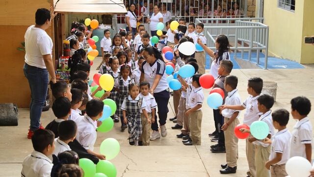 Estudiantes de educación básica en Chiapas