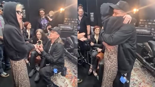 Kelly Osbourne, hija de Ozzy Osbourne, se compromete con Sid Wilson de Slipknot en la despedida de Black Sabbath