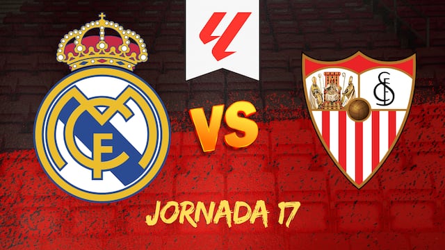 Real Madrid vs Sevilla: Día, hora y canal para ver el partido de la Jornada 17 de LaLiga