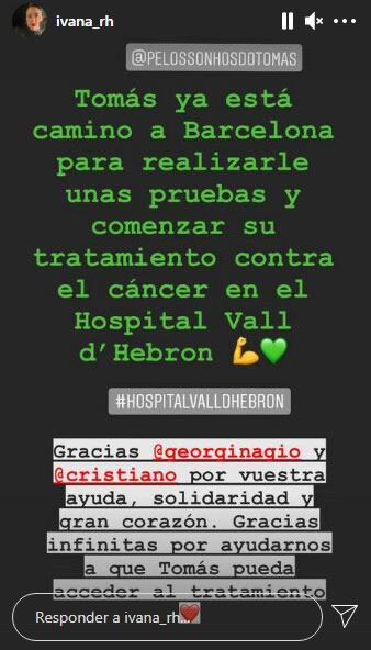 Mensaje ivana Rodríguez