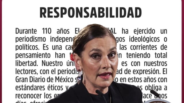 "Ya basta": Beatriz Gutiérrez Müller responde a disculpa de El Universal a AMLO