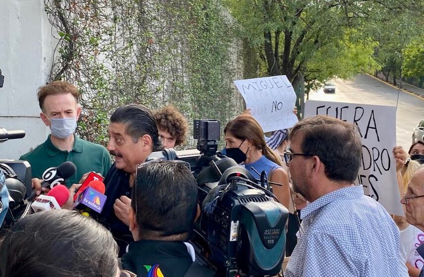 Protesta en San Pedro