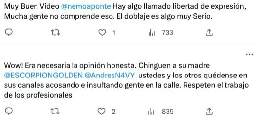 Memes le dan la razón Memo Aponte tras opinar del doblaje en Spider-Man con startalents