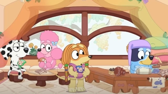 Bluey hora del recreo