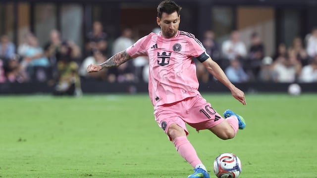 Lionel Messi, en un juego con el Inter Miami.