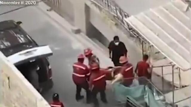 Momento del accidente